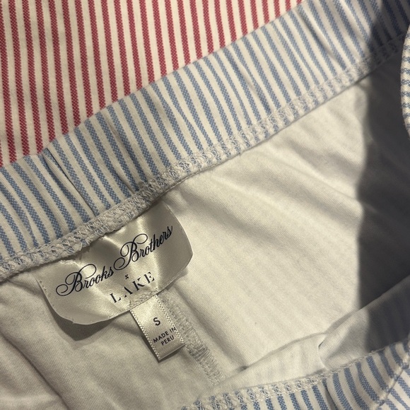 LAKE x brooks brothers striped PJ set - Picture 4 of 5